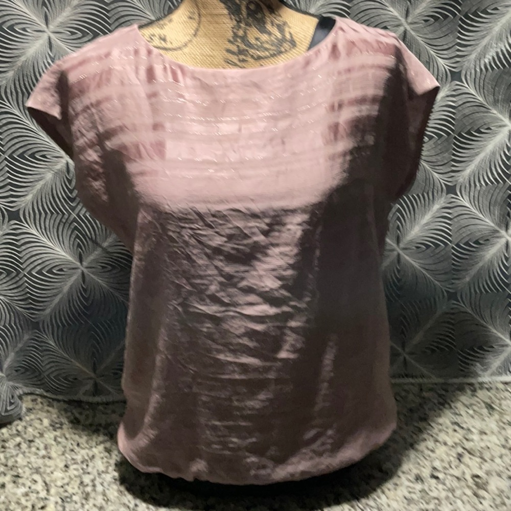 Loft blouse pink size small